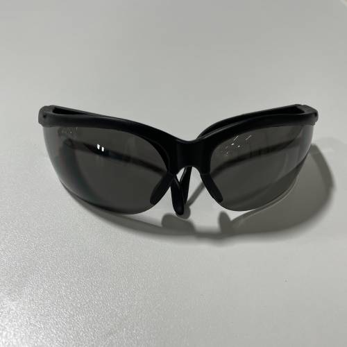 slim dark safety glasses